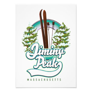 Impression Photo logo de ski jiminy pic massachusetts