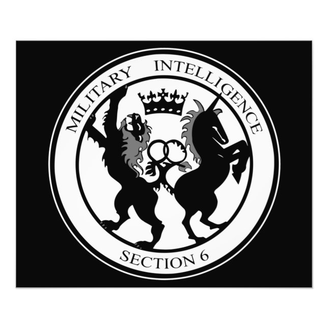 Impression Photo Logo MI6 (Devant)
