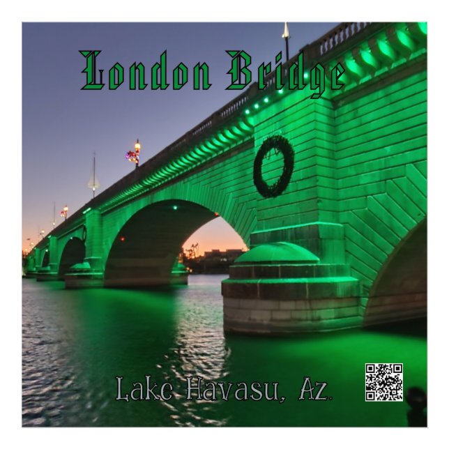 Impression Photo London Bridge Lake Havasu (Devant)