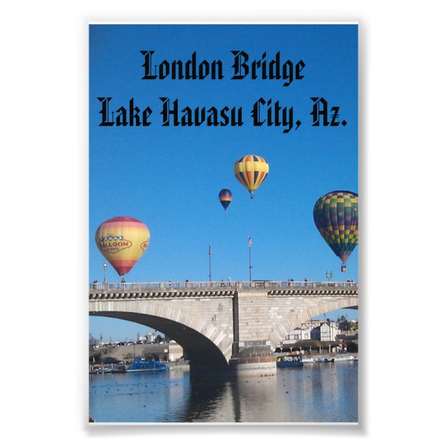 Impression Photo London Bridge, Lake Havasu, Az. (Devant)