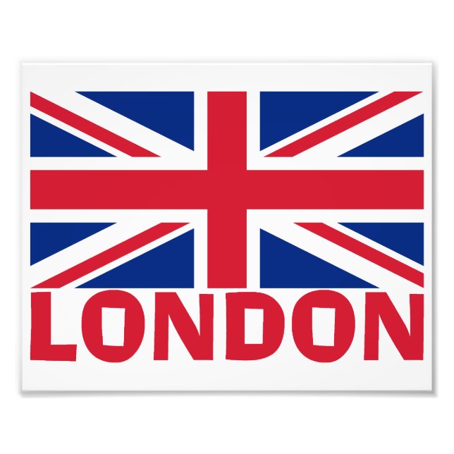 Impression Photo Londres en rouge (Devant)