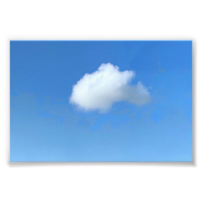 Impression Photo Lonely Cloud  (Devant)