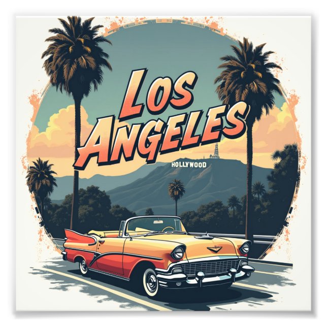 Impression Photo Los Angeles (Devant)