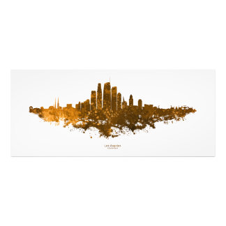 Impression Photo Los Angeles City Skyline - Orange