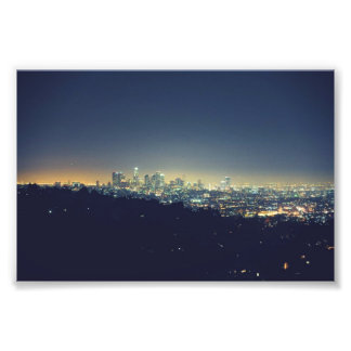 Impression Photo Los Angeles la nuit