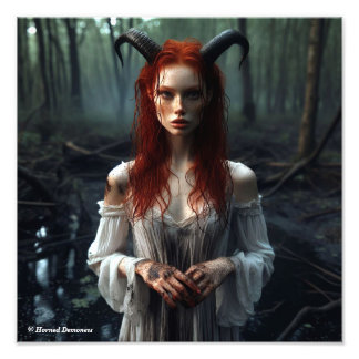 Impression Photo Lovely gingerhead demoness