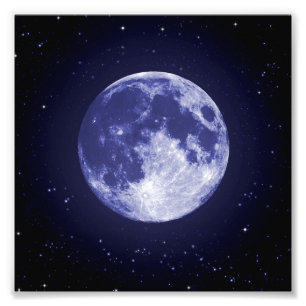 Impression Photo Lune de la Terre