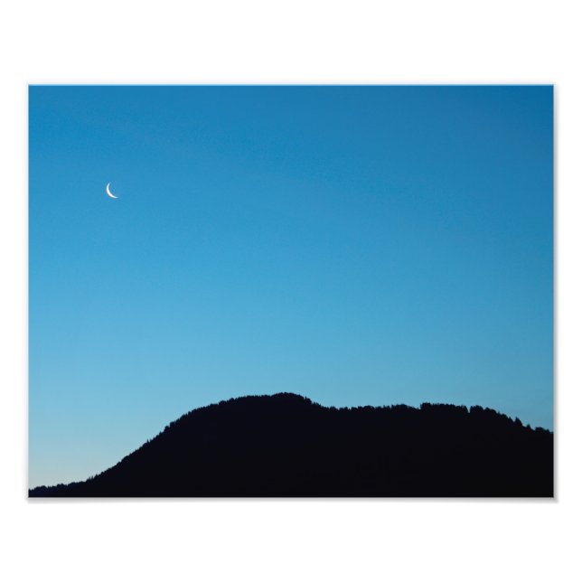 Impression Photo Lune du croissant (Devant)