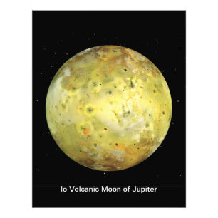 Impression Photo Lune volcanique de Jupiter