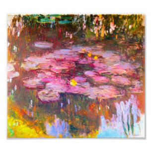 Impression Photo Lys d'eau violet Monet Imprimer