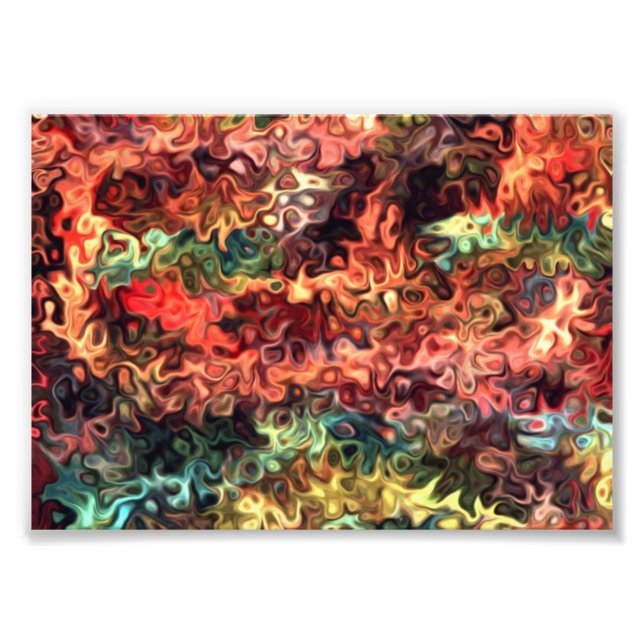 Impression Photo M Swrils Relaxed a Piece of Modern Art 5.55 (Devant)