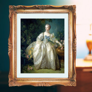 Impression Photo Madame Bergeret 1766 Boucher