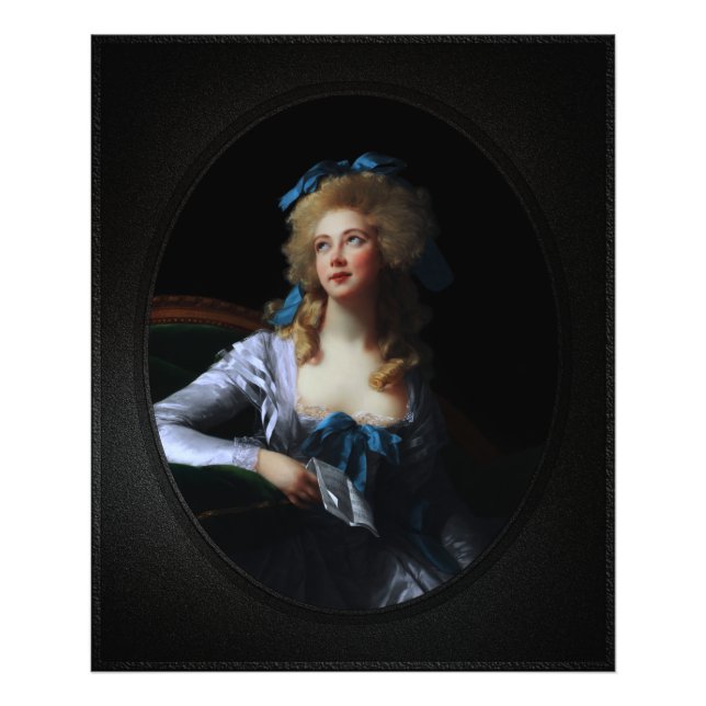 Impression Photo Madame Grand par Elisabeth Louise Vigee Le Brun (Devant)