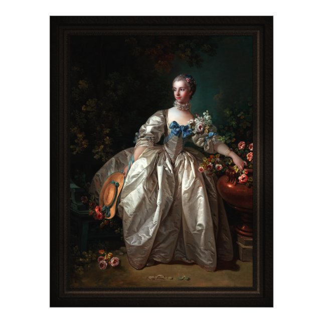 Impression Photo Madame Marguerite Bergeret (Devant)