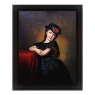 Impression Photo Mädchenporträt par Samuel Baruch Ludwig Halle