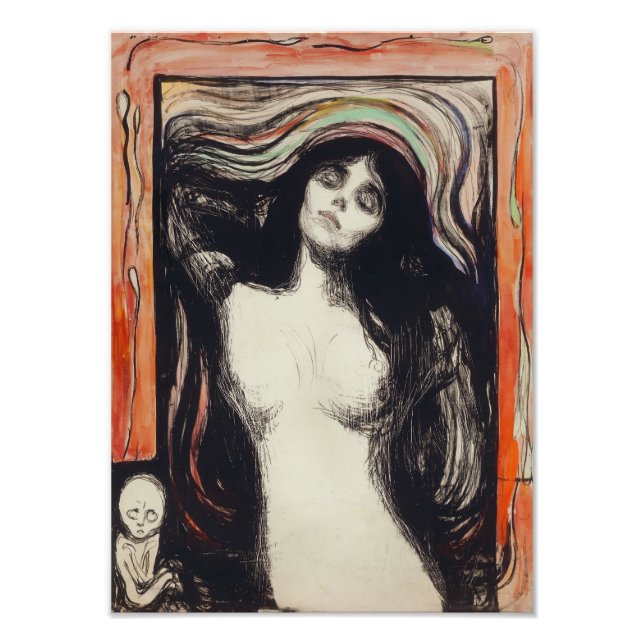Impression Photo Madonna | Edvard Munch | (Devant)