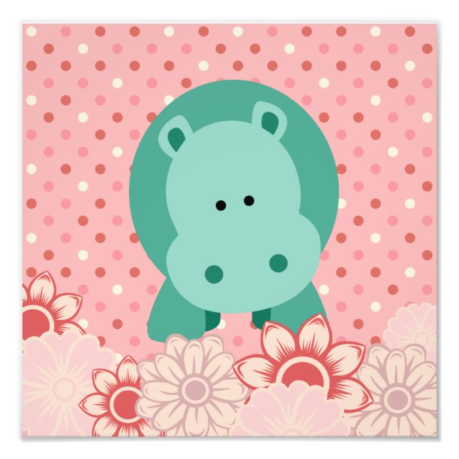 Impression Photo Maggie's Menagerie Nursery Prints : BubbleMint Hip (Devant)
