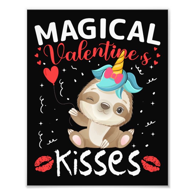 Impression Photo Magical Valentine's Kisses (Devant)