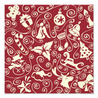 Impression Photo Magnifique motif de Noël