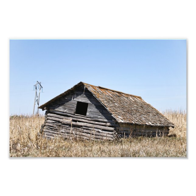 Impression Photo Maison abandonnée (Devant)