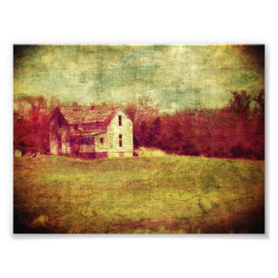 Impression Photo Maison abandonnée