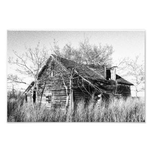 Impression Photo Maison abandonnée
