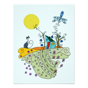 Impression Photo Maison de chat