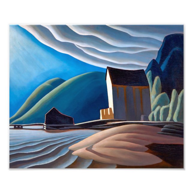 Impression Photo Maison de glace | Lawrence Harris | (Devant)