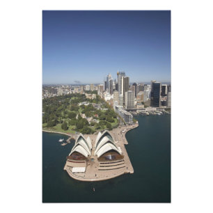 Impression Photo Maison de l'Opéra de Sydney, Jardins botaniques ro