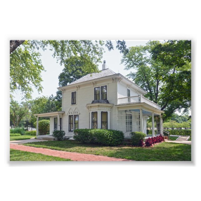 Impression Photo Maison du président Eisenhower Boyhood, Abilene, K (Devant)