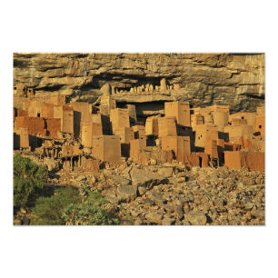 Impression Photo MALI, Terres Dogon. Malien Tellem traditionnel