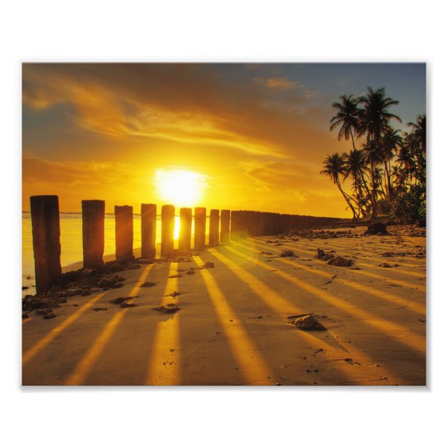 Impression Photo Manzanilla - Côte du Soleil Levant (Devant)