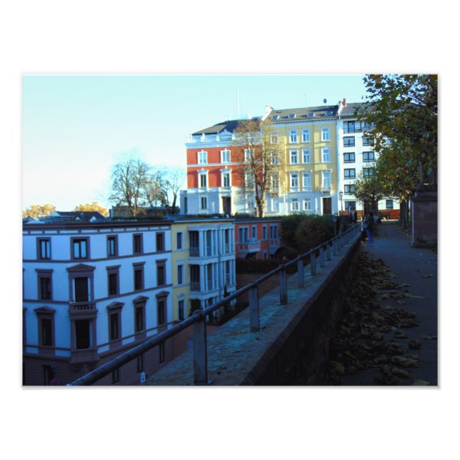 Impression Photo Marche de la ville allemande Mayz (Devant)