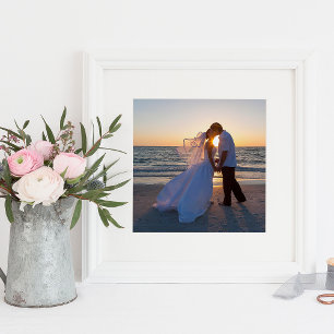Impression Photo Mariage 20x20cm