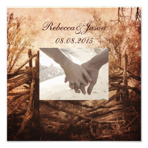 Impression Photo mariage agricole rustique de l'ouest