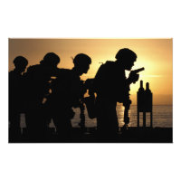 Marines tire des pistolets de 9mm