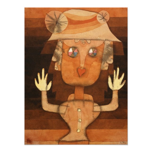 Impression Photo Marionnette de Paul Klee (Devant)