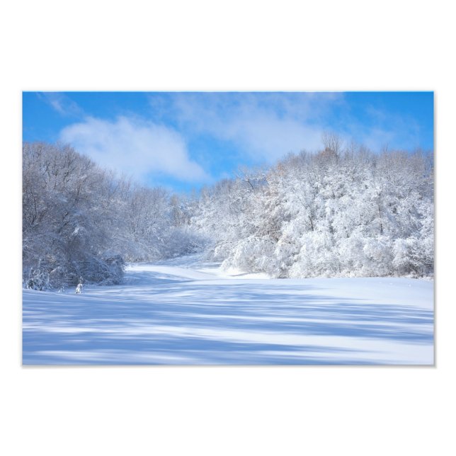 Impression Photo Marthaler Park Snowy Hills (Devant)