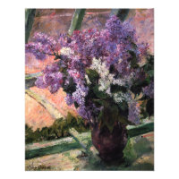 Mary Cassatt - Lilacs dans une fenêtre