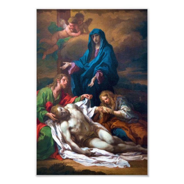 Impression Photo Mary Magdalene et Jésus (Devant)