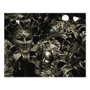 Impression Photo Mascarade sombre