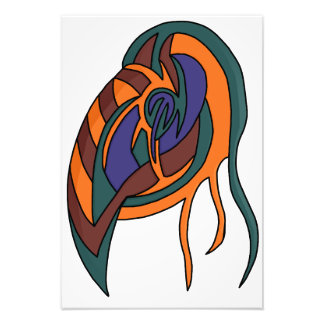 Impression Photo Masque Abstrait 1