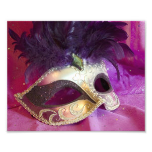 Impression Photo Masque violet