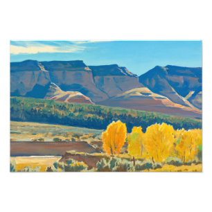 Impression Photo Matin pacifique par Maynard Dixon