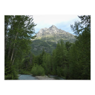 Impression Photo McDonald Creek au parc national des Glaciers