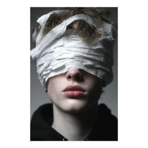 Impression Photo Mélanine Golden Glow Vue Rapprochée Féroce