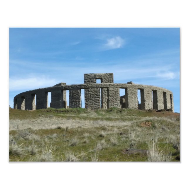 Impression Photo Mémorial de Stonehenge à Maryhill, WA (Devant)