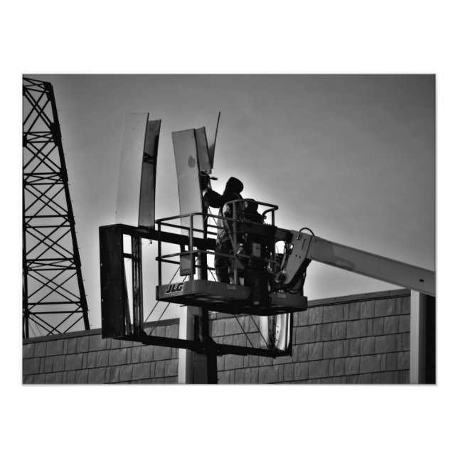 Impression Photo "Merci pour votre service" (Devant)