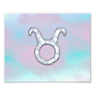 Impression Photo Mère de Pearl Taurus Zodiac Astrologie