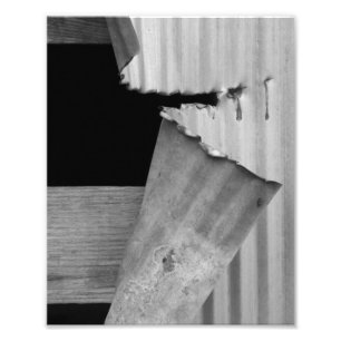 Impression Photo Métal déchiré (impression)